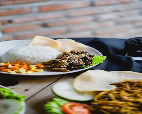 Makan siang sehat dengan sayuran